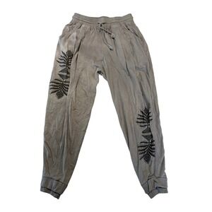 Daily Practice Anthropologie Real Fun Wow Joggers Grey Drop Crotch Broadmoor XXS